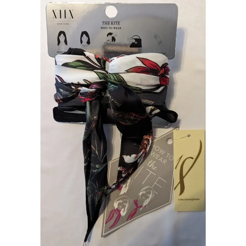 The Kite Headwrap Tie Scarf Floral Headband